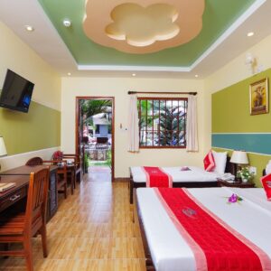 Bungalow Nhìn Ra Hồ Bơi