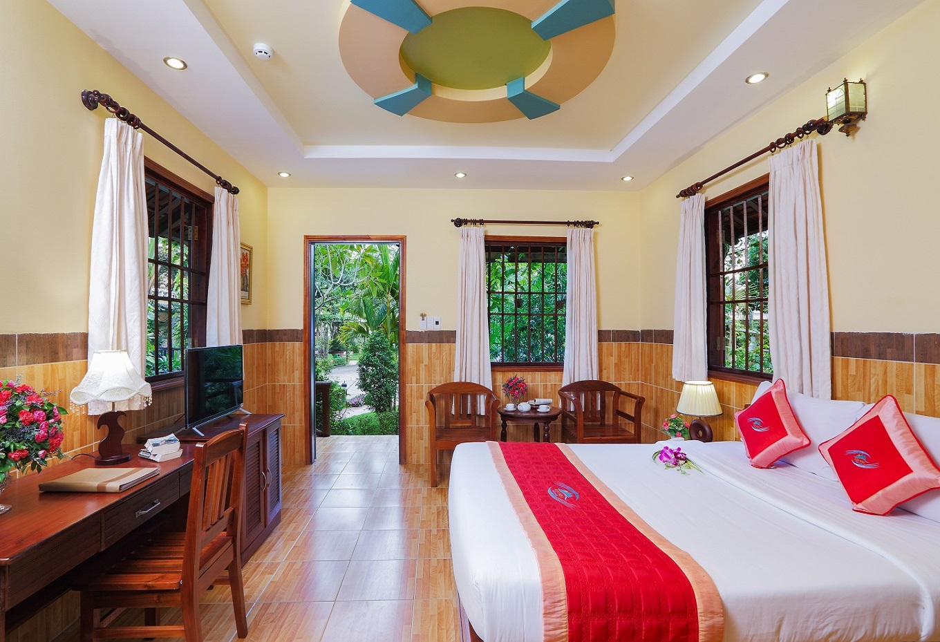 Bungalow Nhìn Ra Vườn