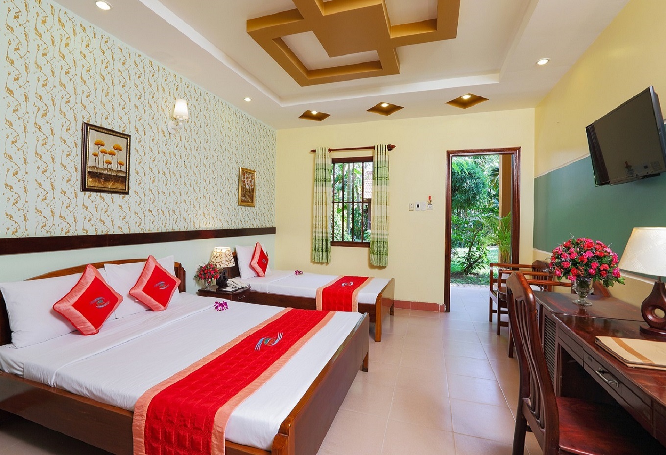 Phòng Tiêu Chuẩn Hướng Vườn